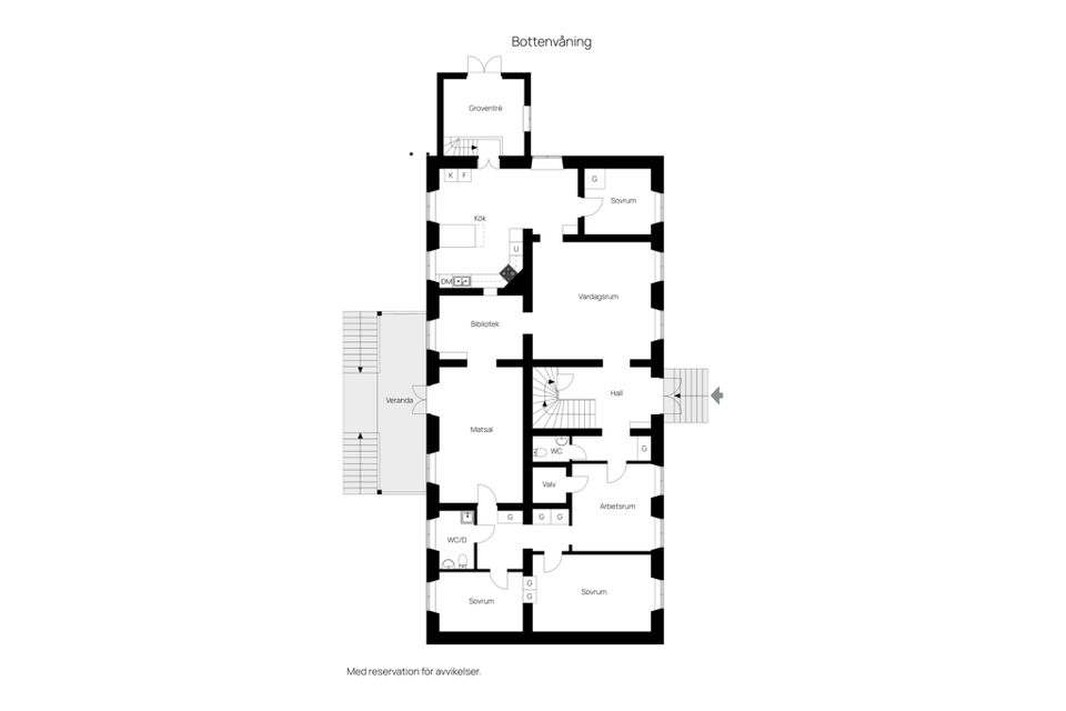 Villa, Kräklingbo Prästgården 222, Kräklingbo - Östra Gotland, Gotland