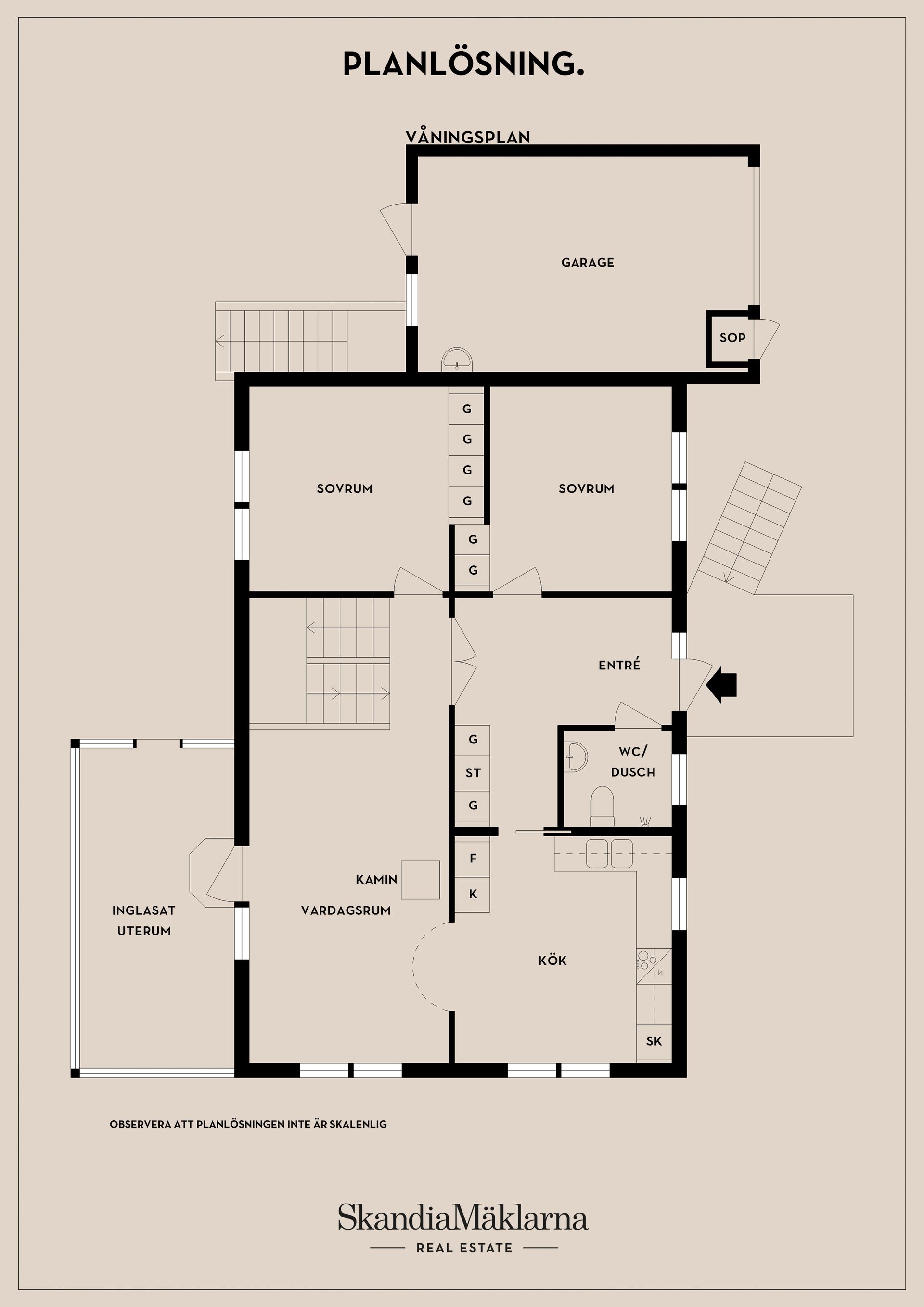 Villa, Plogvägen 1, Tureberg, Sollentuna