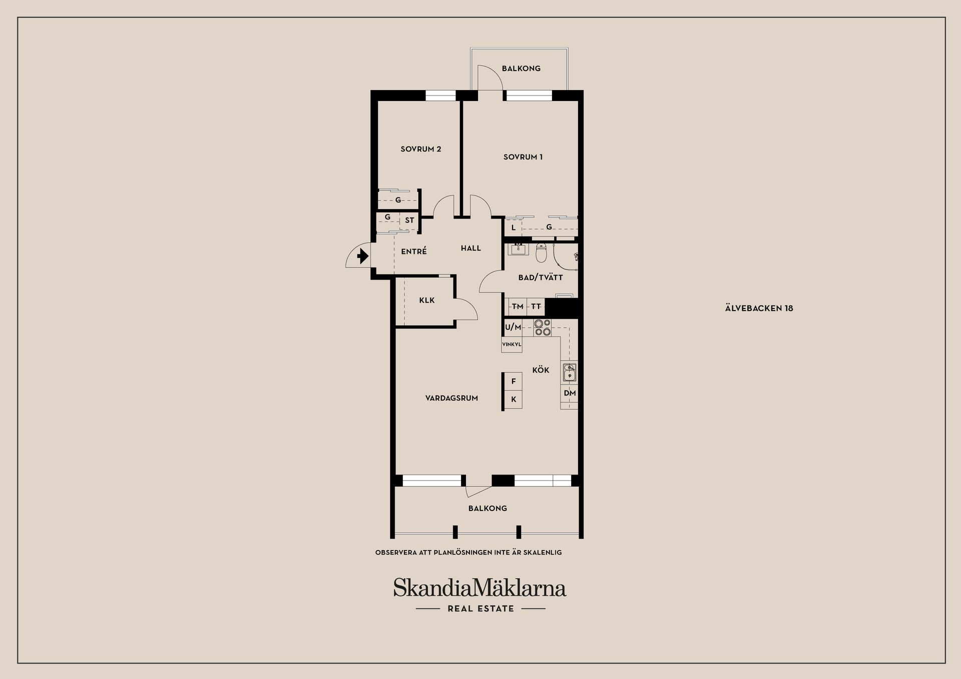 Bostadsrätt, Älvebacken 18, Kongahälla, Kungälv