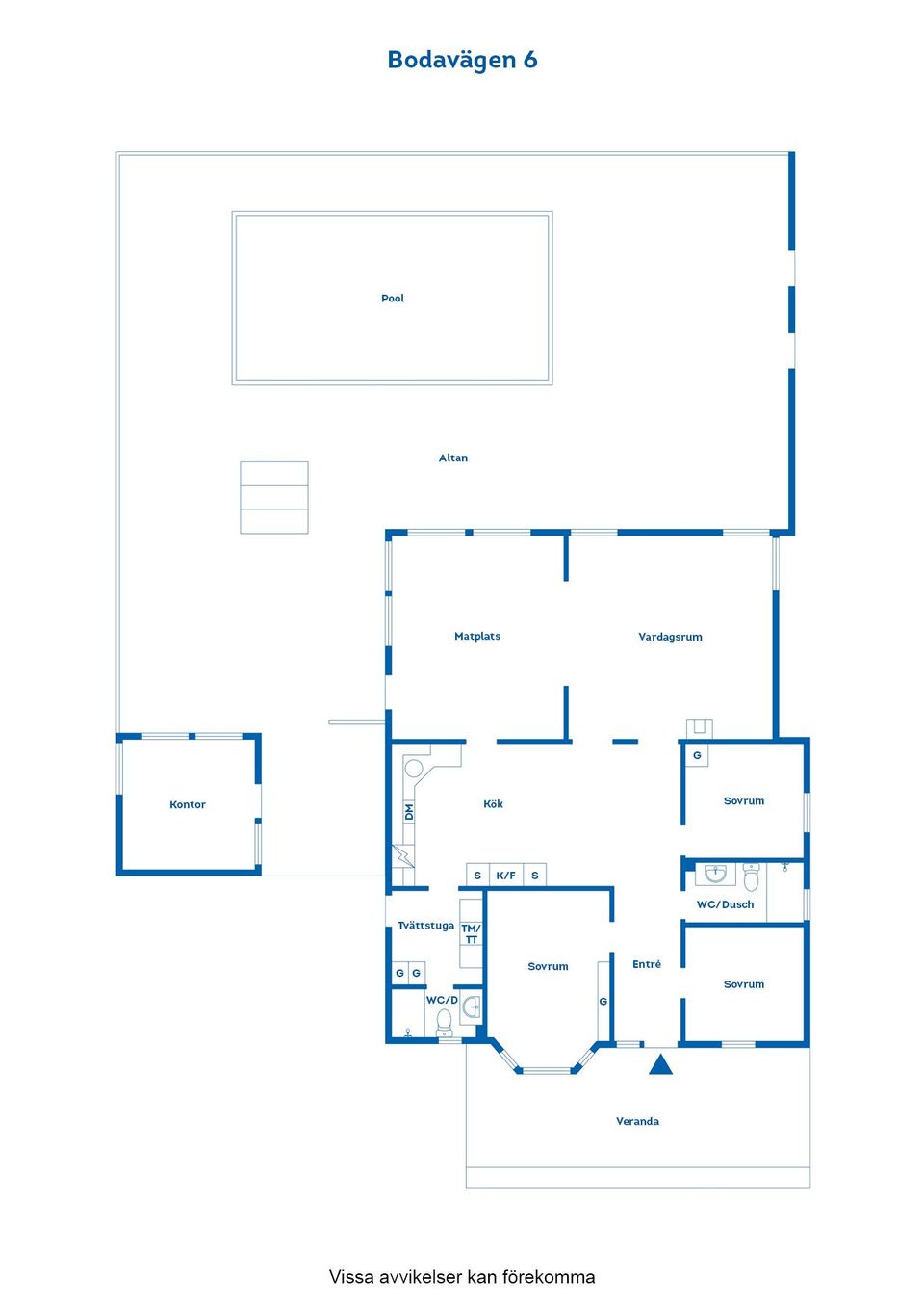 Villa, Bodavägen 6, Östra Ryd, Söderköping