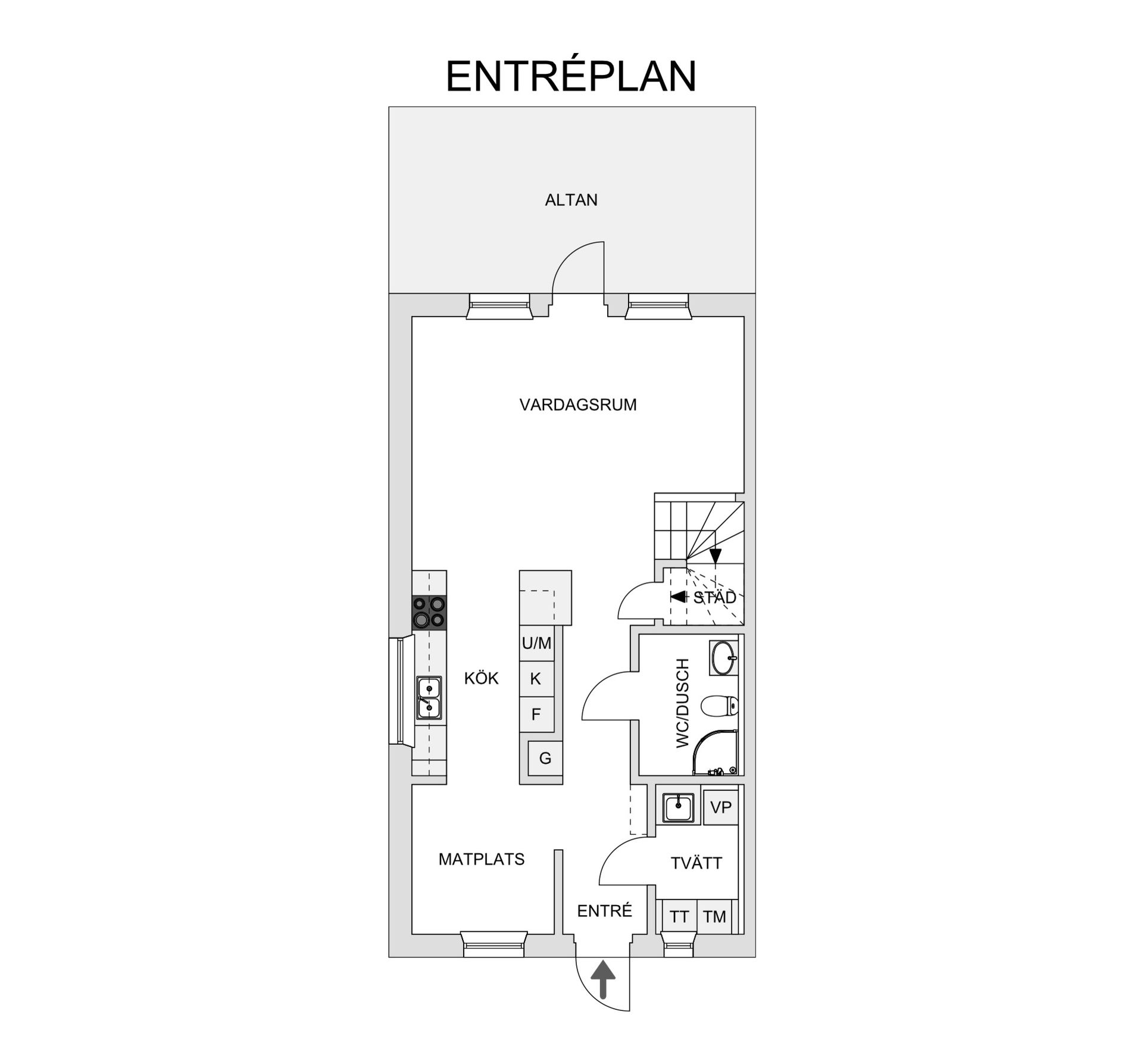 Bostadsrätt, Tubölegatan 30G, Tuböle, Skellefteå