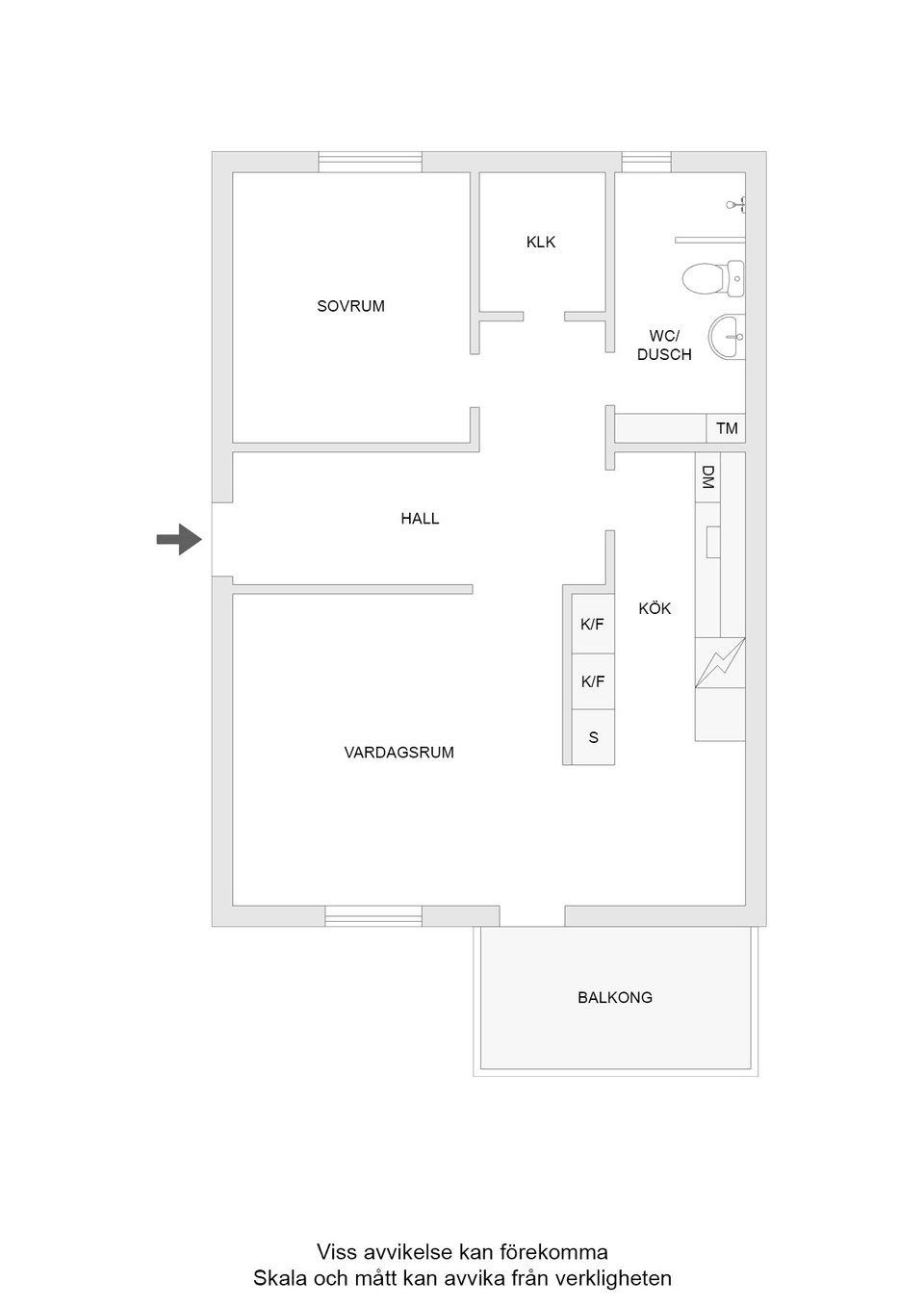 Bostadsrätt, Snickargatan 3B, Centrum, Västerås