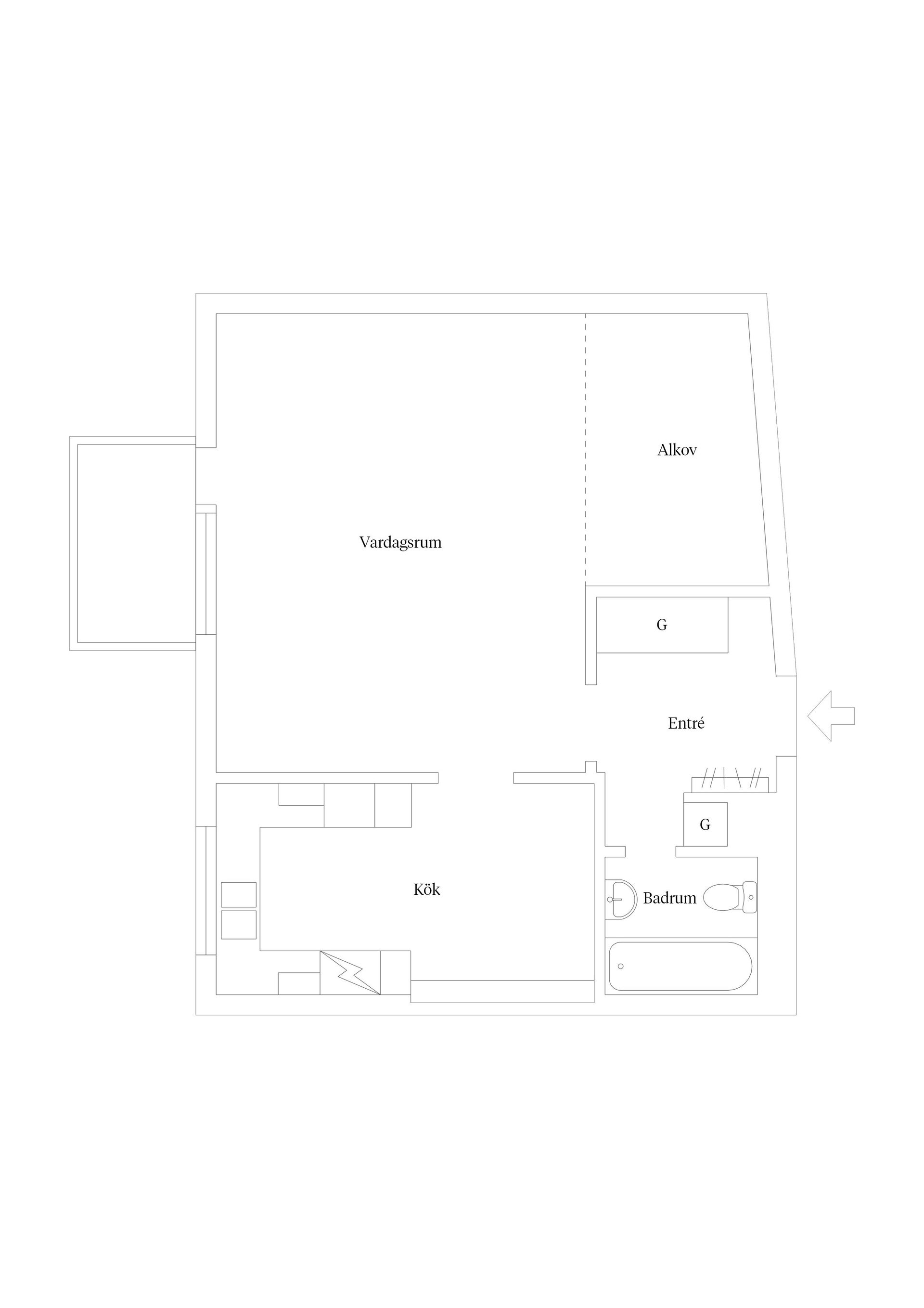 Bostadsrätt, Tiundagatan 49, Luthagen - Stabby, Uppsala