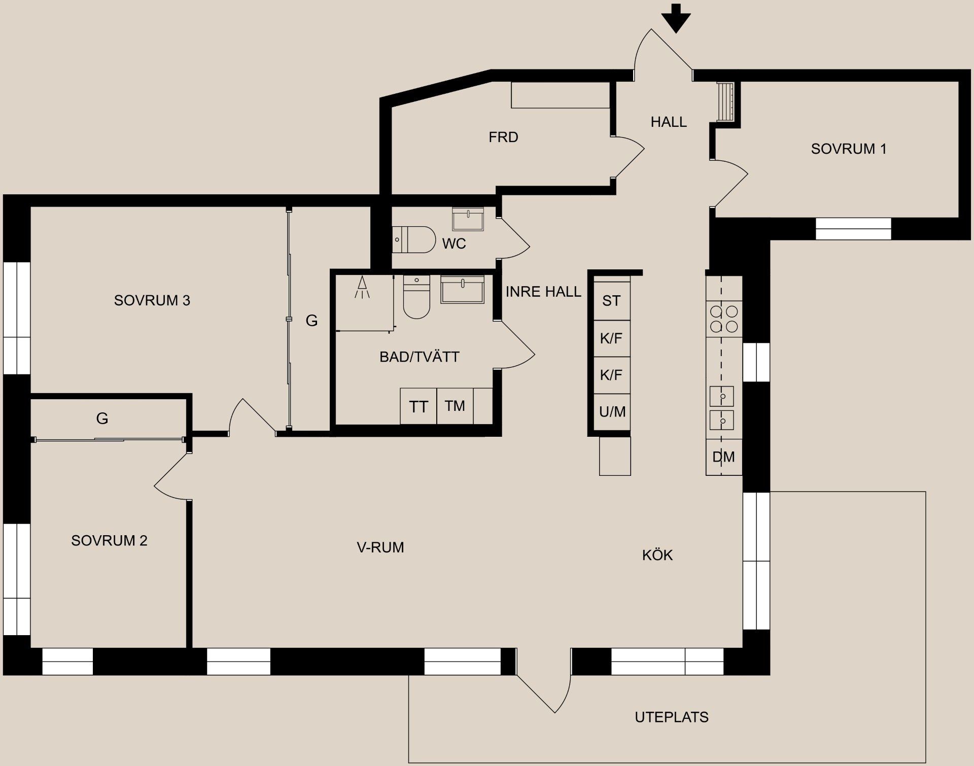 Bostadsrätt, Bråviksvägen 65, Lindö Strand, Norrköping