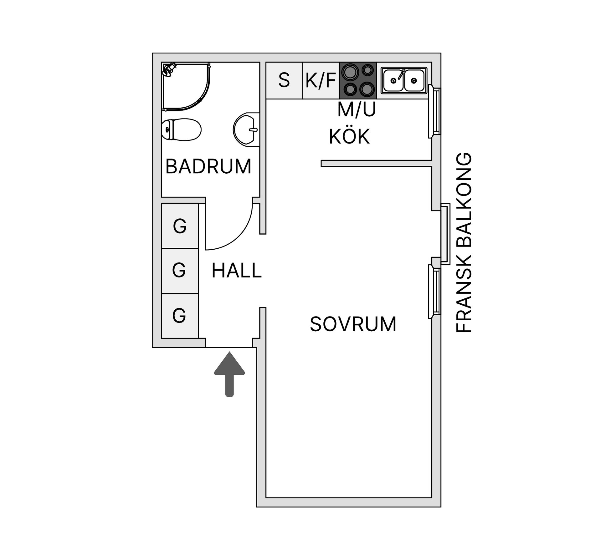Bostadsrätt, Verkstadsgatan 4, Värnamo