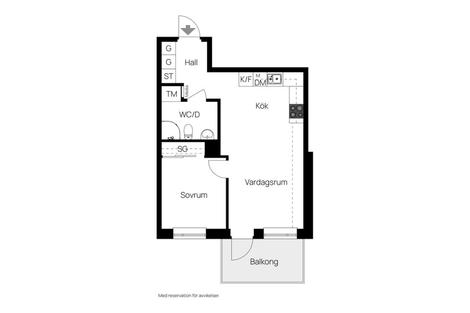 Bostadsrätt, Sagoslingan 11, Balingsnäs, Huddinge