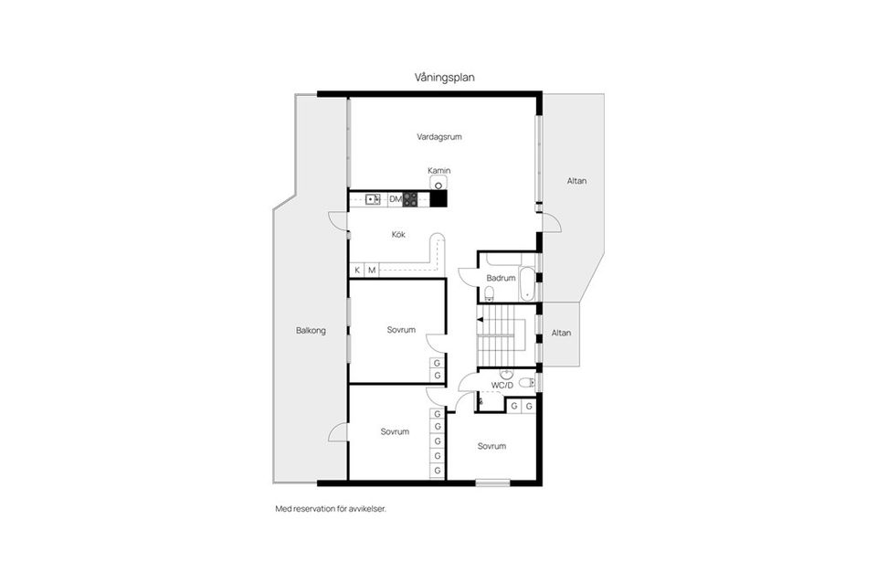 Villa, Kastellgatan 30, Härnön, Härnösand