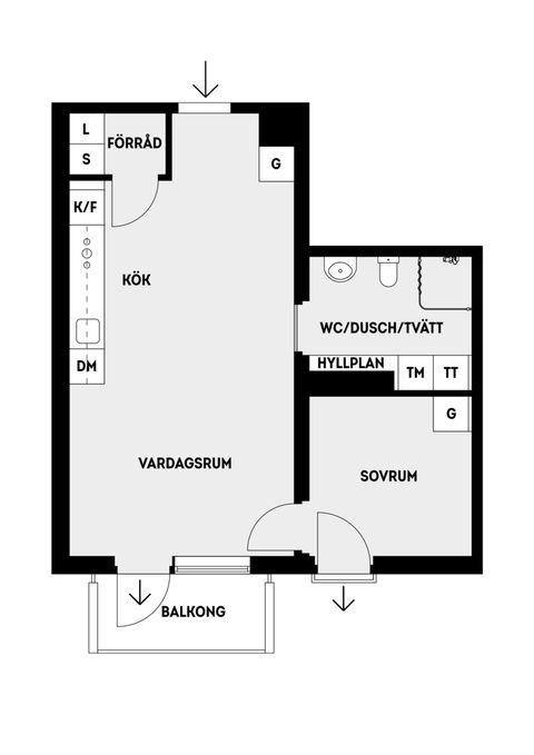 Bostadsrätt, Hägerneholmsvägen 6A, Hägerneholm, Arninge, Täby
