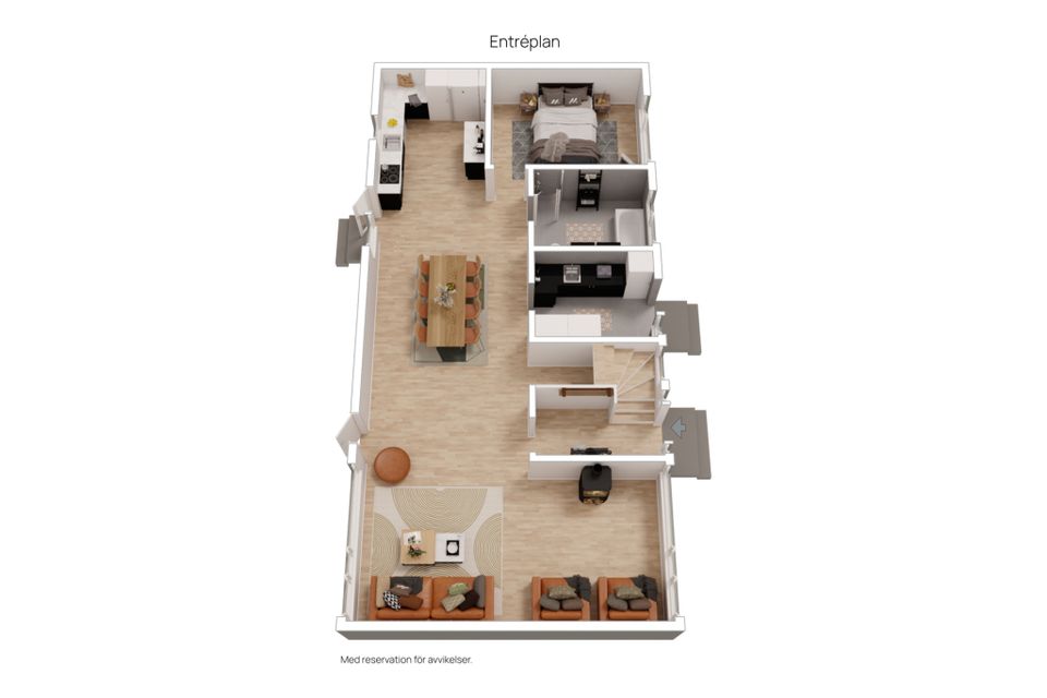 Villa, Ekorrstigen 17, Lillån, Örebro