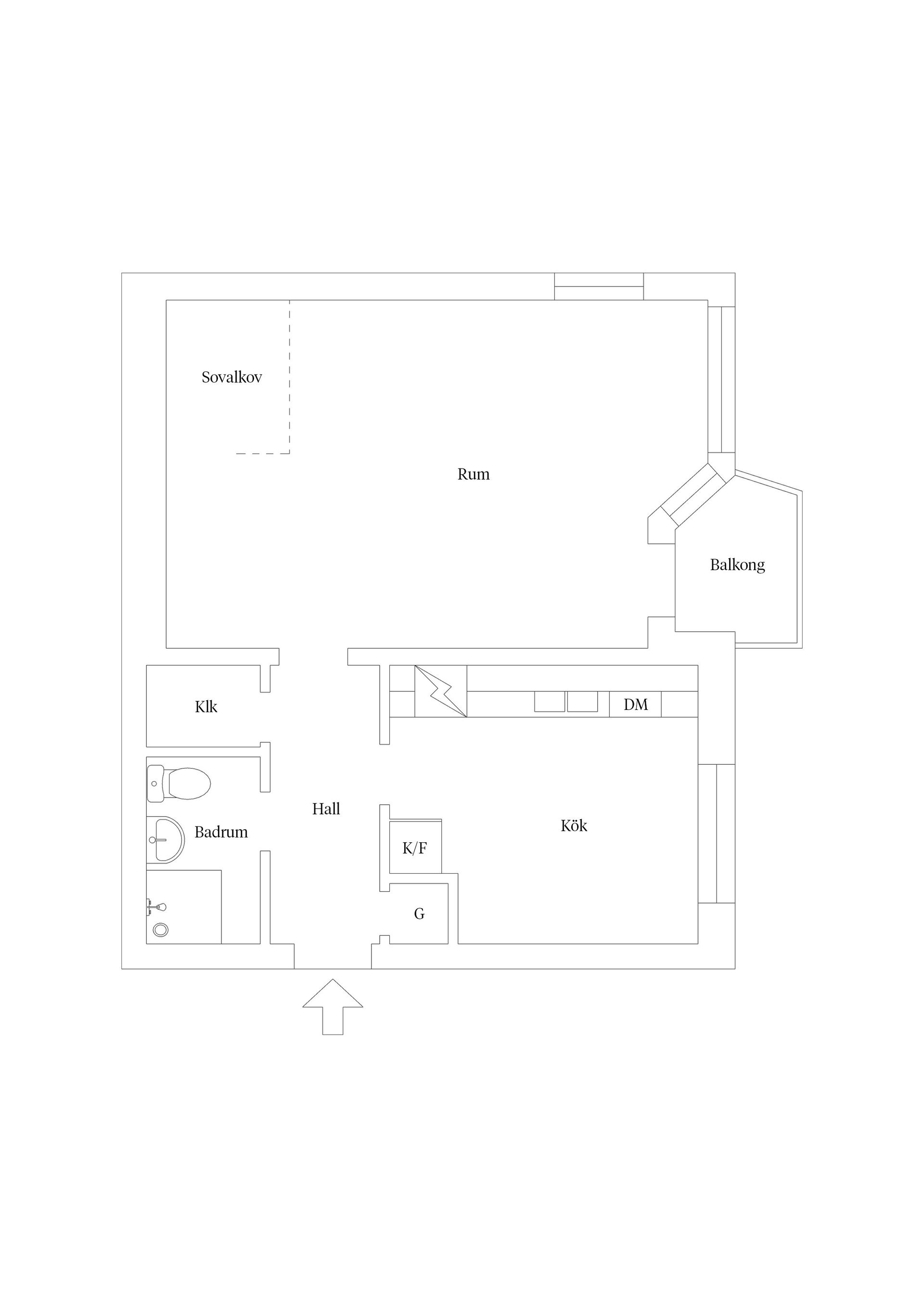 Bostadsrätt, Köpenhamnsvägen 42A, Slottsstaden, Malmö