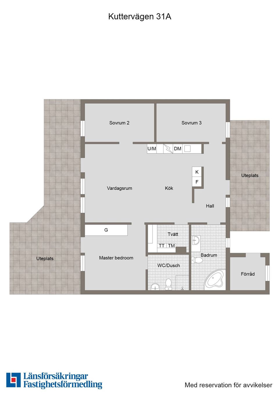 Bostadsrätt, Radhus, Kuttervägen 31A, Bredsand, Enköping