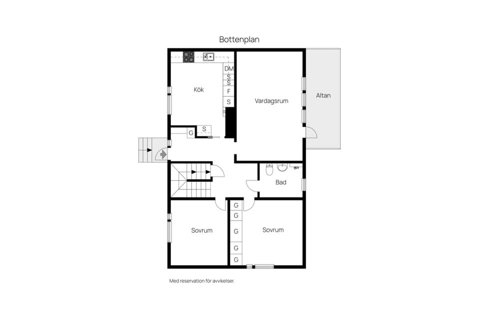 Villa, Bokkullegatan 13, Hylte