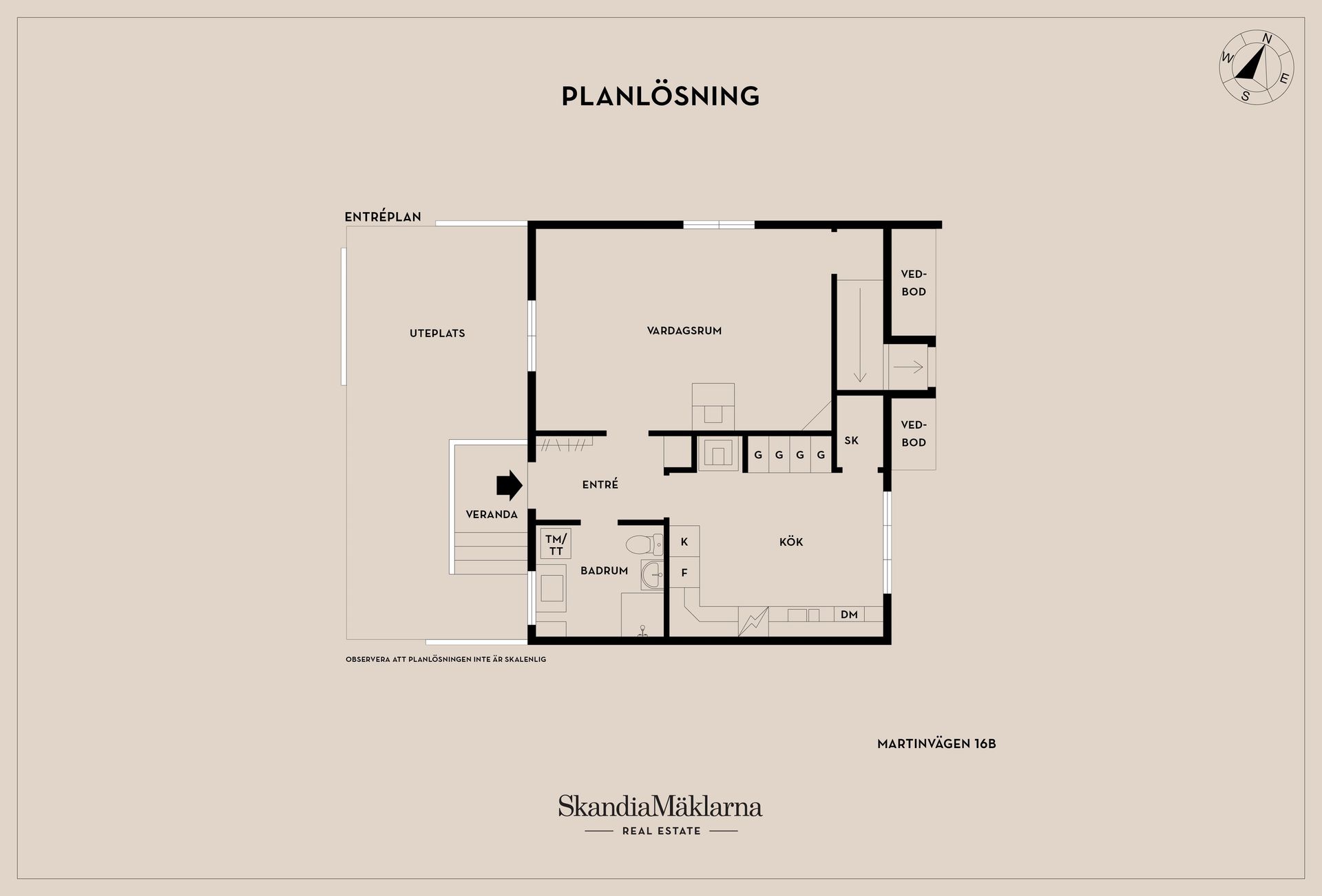 Villa, Martinvägen 16B, Boxholm