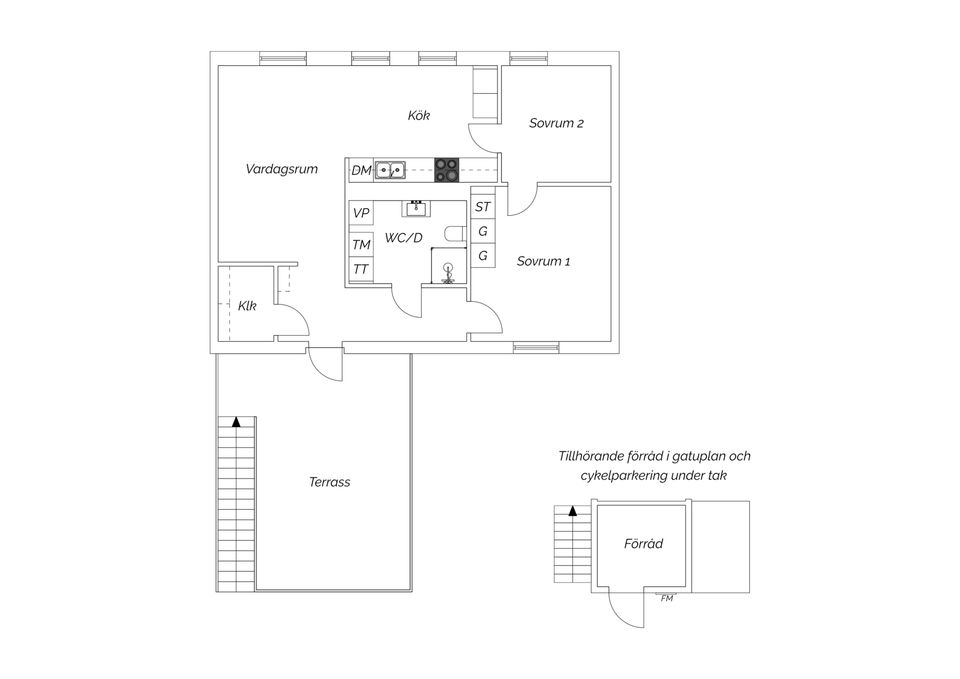 Bostadsrätt, Nordtagsgatan 129, Ytterby, Kungälv