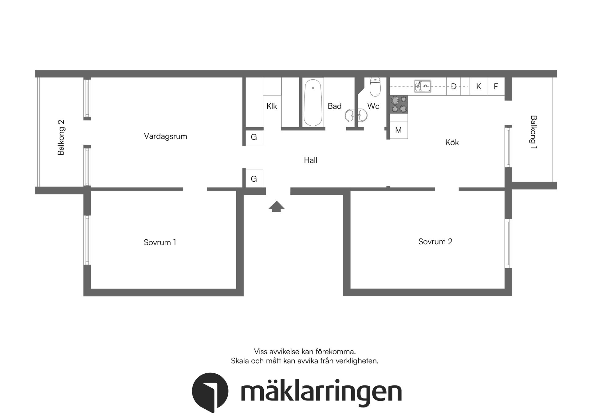 Bostadsrätt, Grimstagatan 48, 3 tr, Vällingby Grimsta, Stockholm