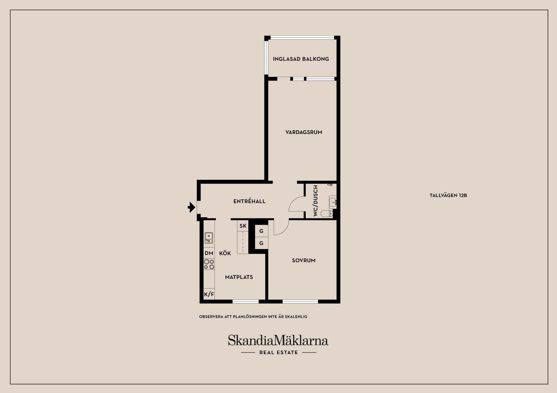 Bostadsrätt, Tallvägen 12B, Hammarö