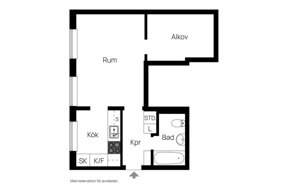 Bostadsrätt, Sturegatan 45, Centrala Sundbyberg, Sundbyberg