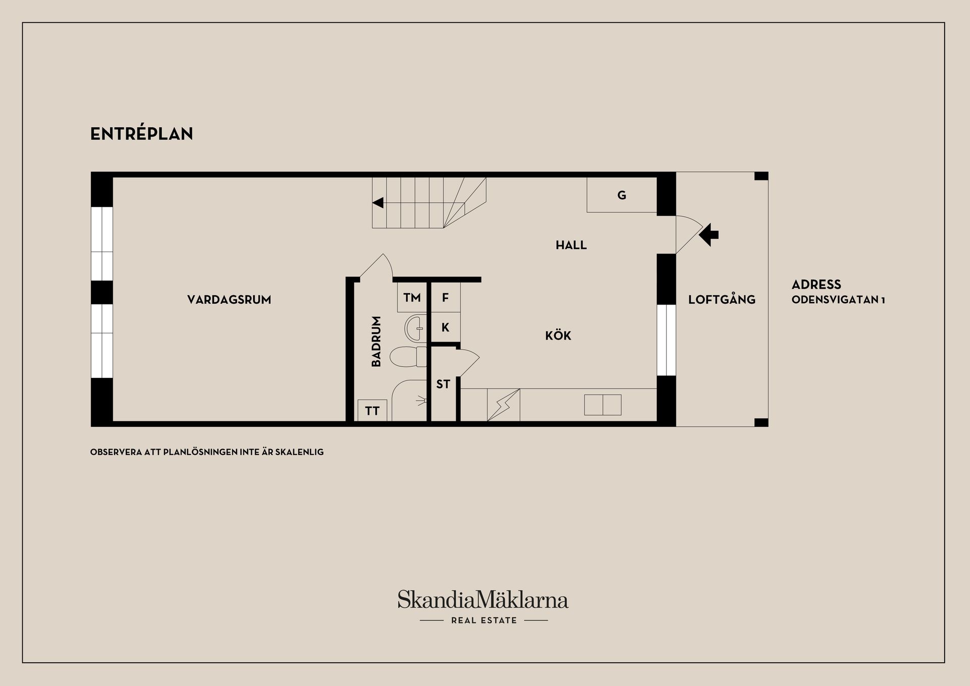 Bostadsrätt, Odensvigatan 1, Malmaberg, Västerås