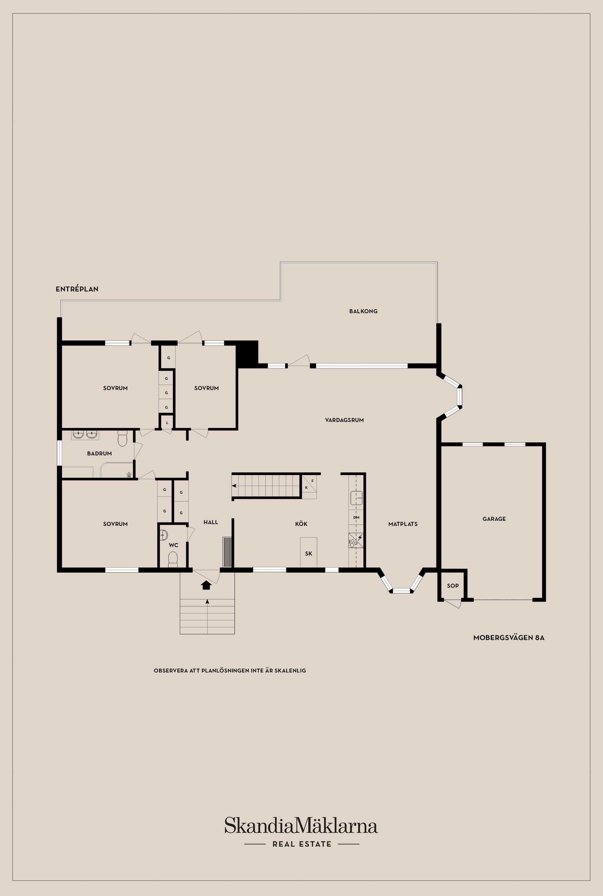 Villa, Mobergsvägen 8A, Egnahem, Jönköping