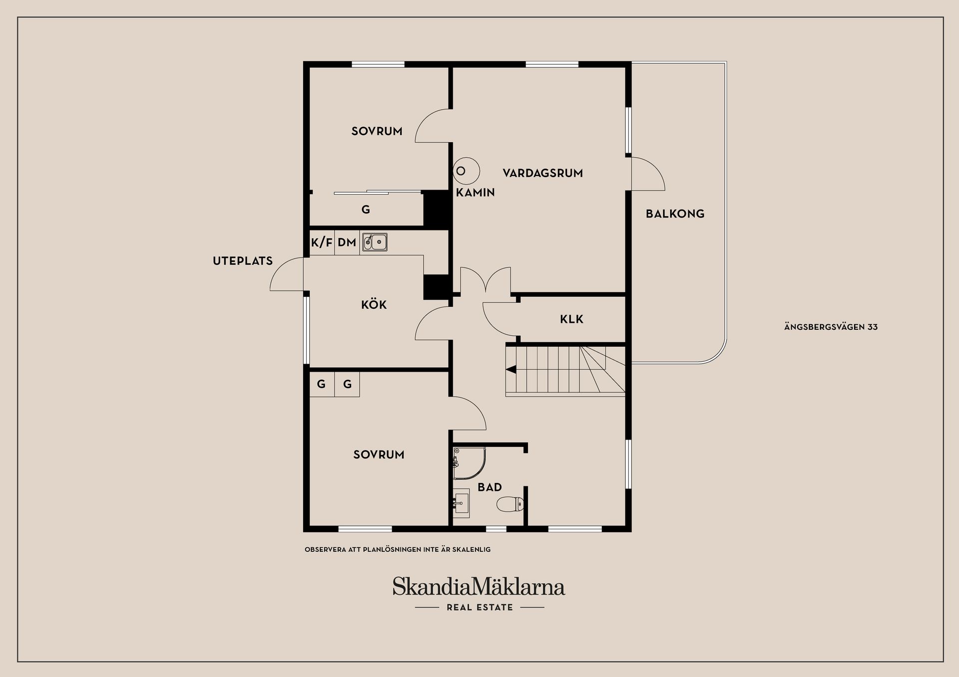 Villa, Ängsbergsvägen 33, Huddinge