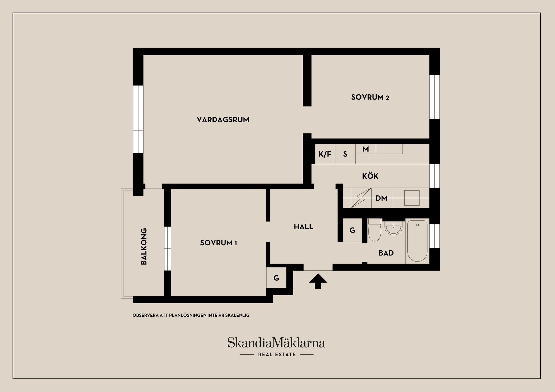 Bostadsrätt, Snörmakarvägen 47, Åkeshov, Stockholm