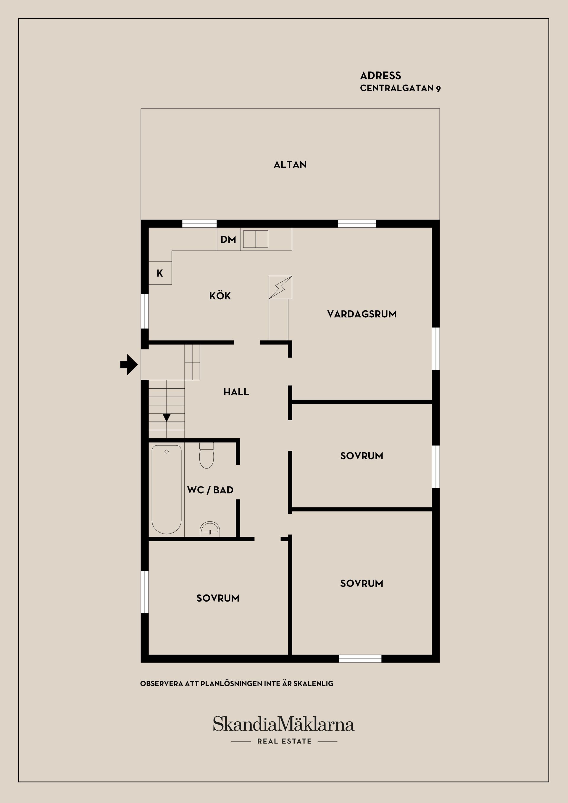 Villa, Centralgatan 29, Ånge