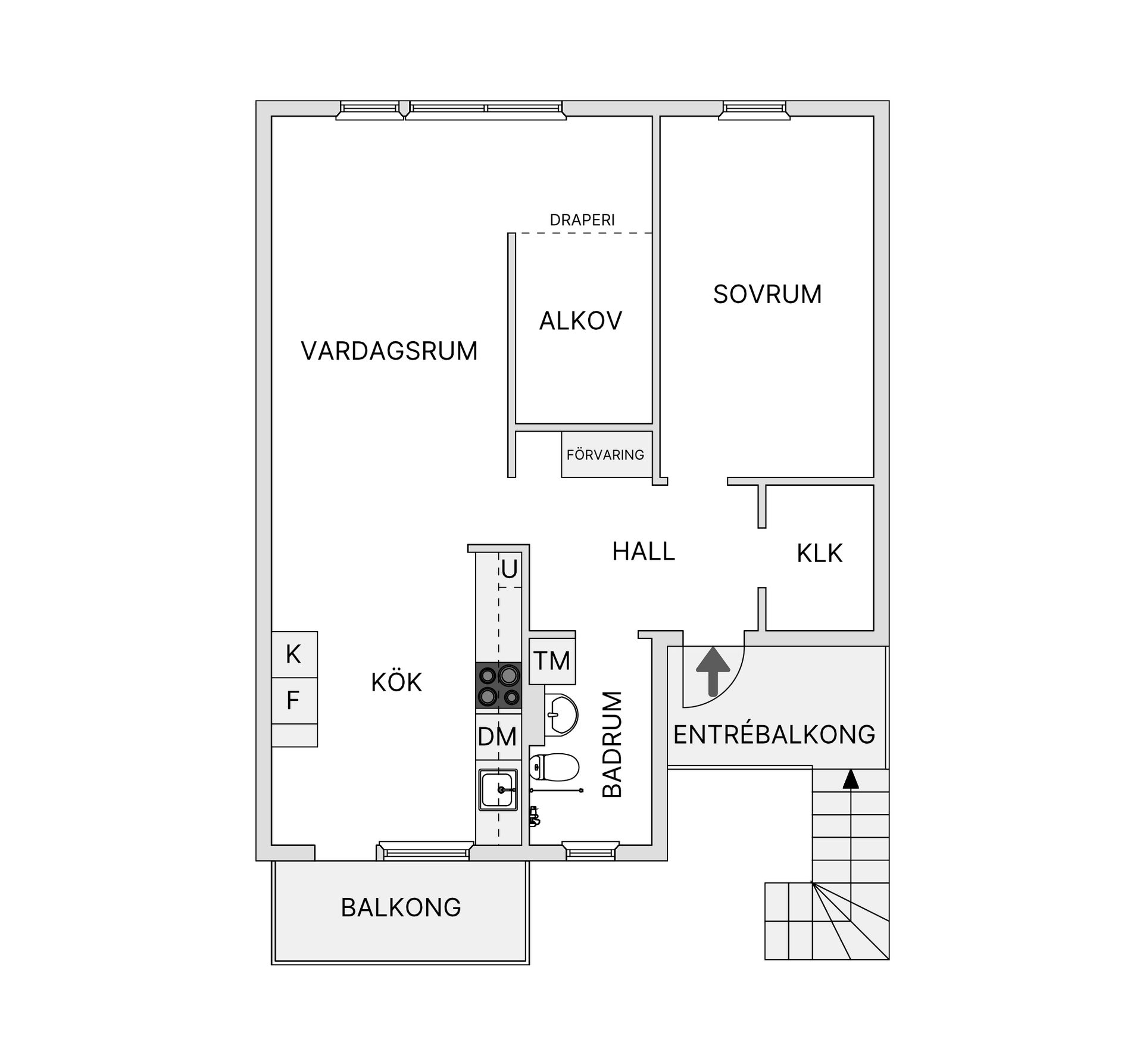 Bostadsrätt, Diamantgången 121, Öringe, Tyresö