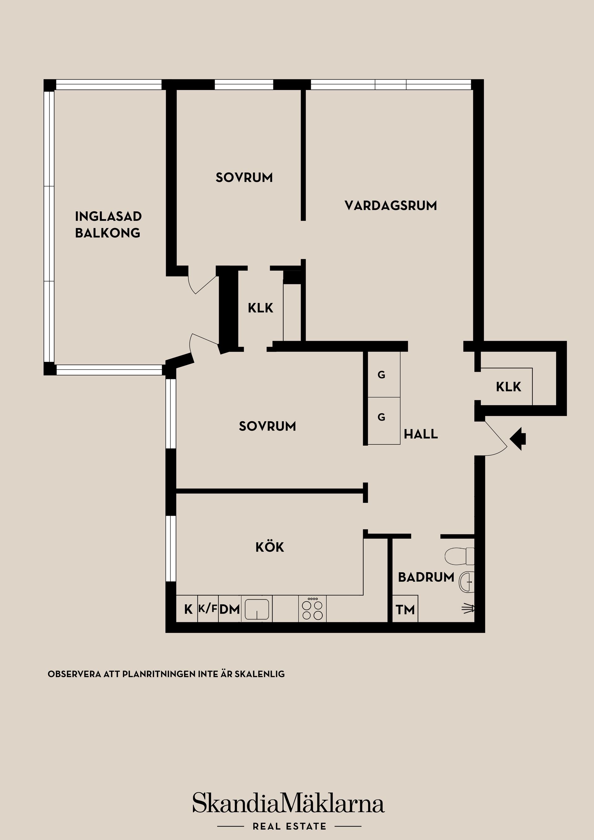 Bostadsrätt, Ripstigen 5, Bergshamra, Solna