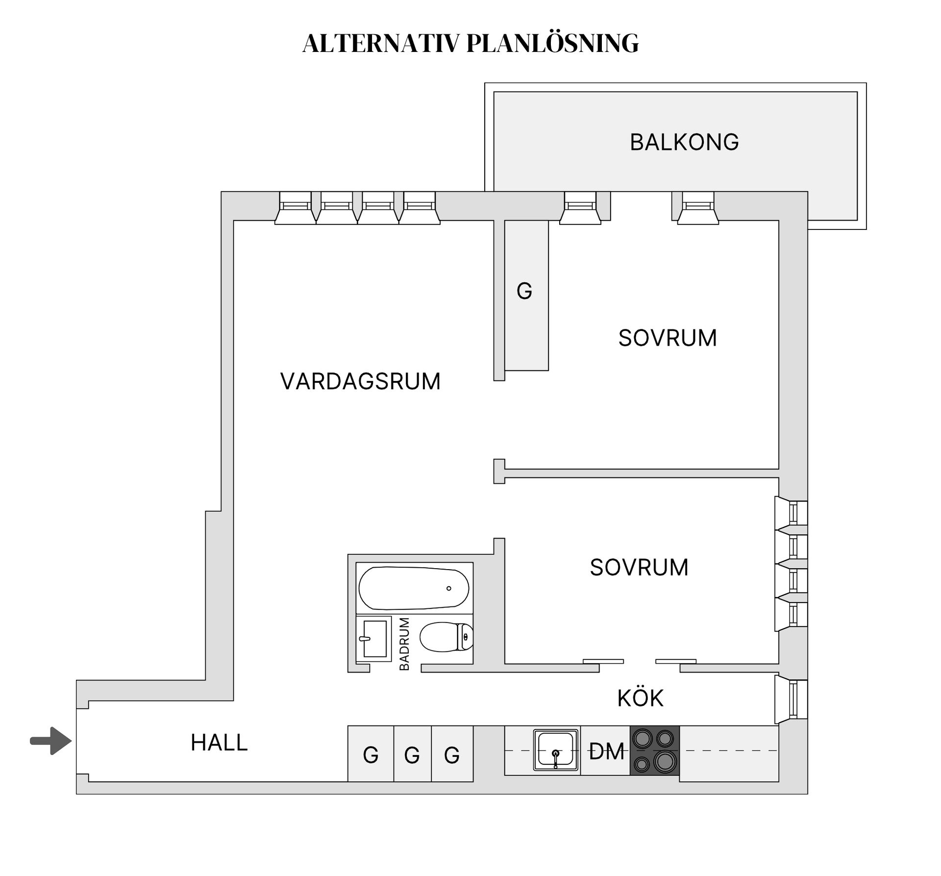 Bostadsrätt, Skeppargatan 83, 1 tr, Stockholm