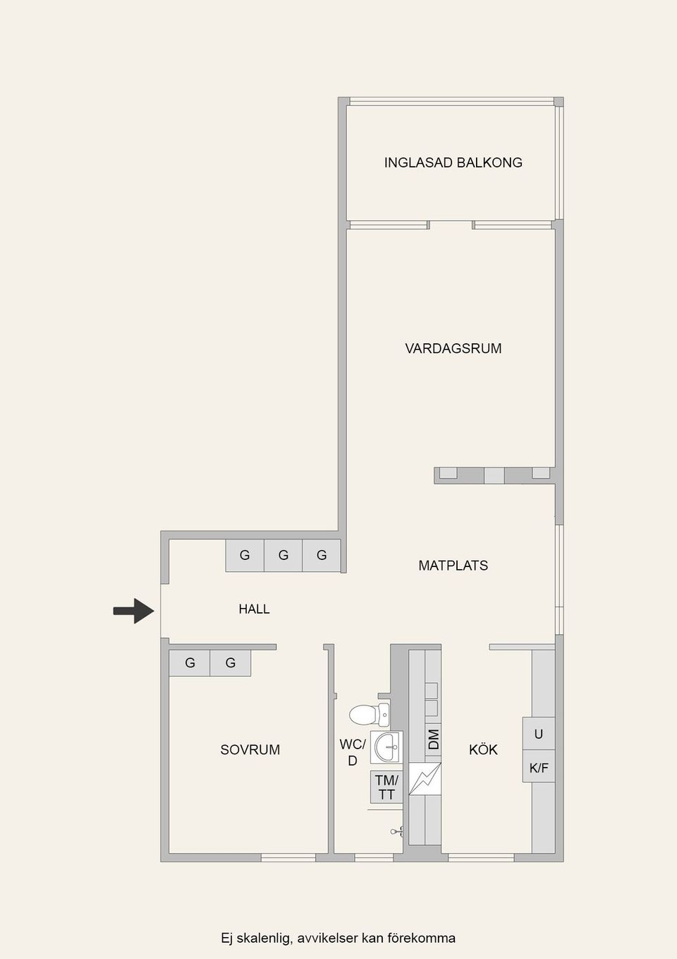 Bostadsrätt, Vårfruvägen 10, Kullsta, Nynäshamn