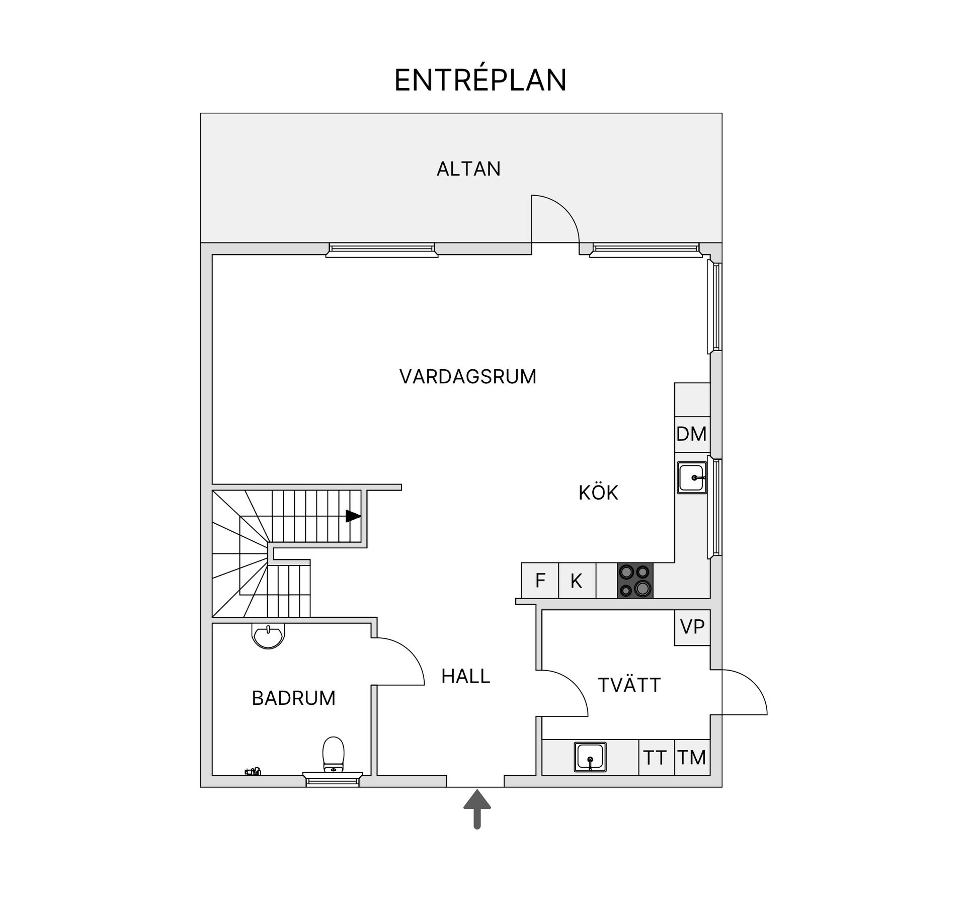 Bostadsrätt, Radhus, Skarpängsvägen 37C, Hästängsudd, Österåker