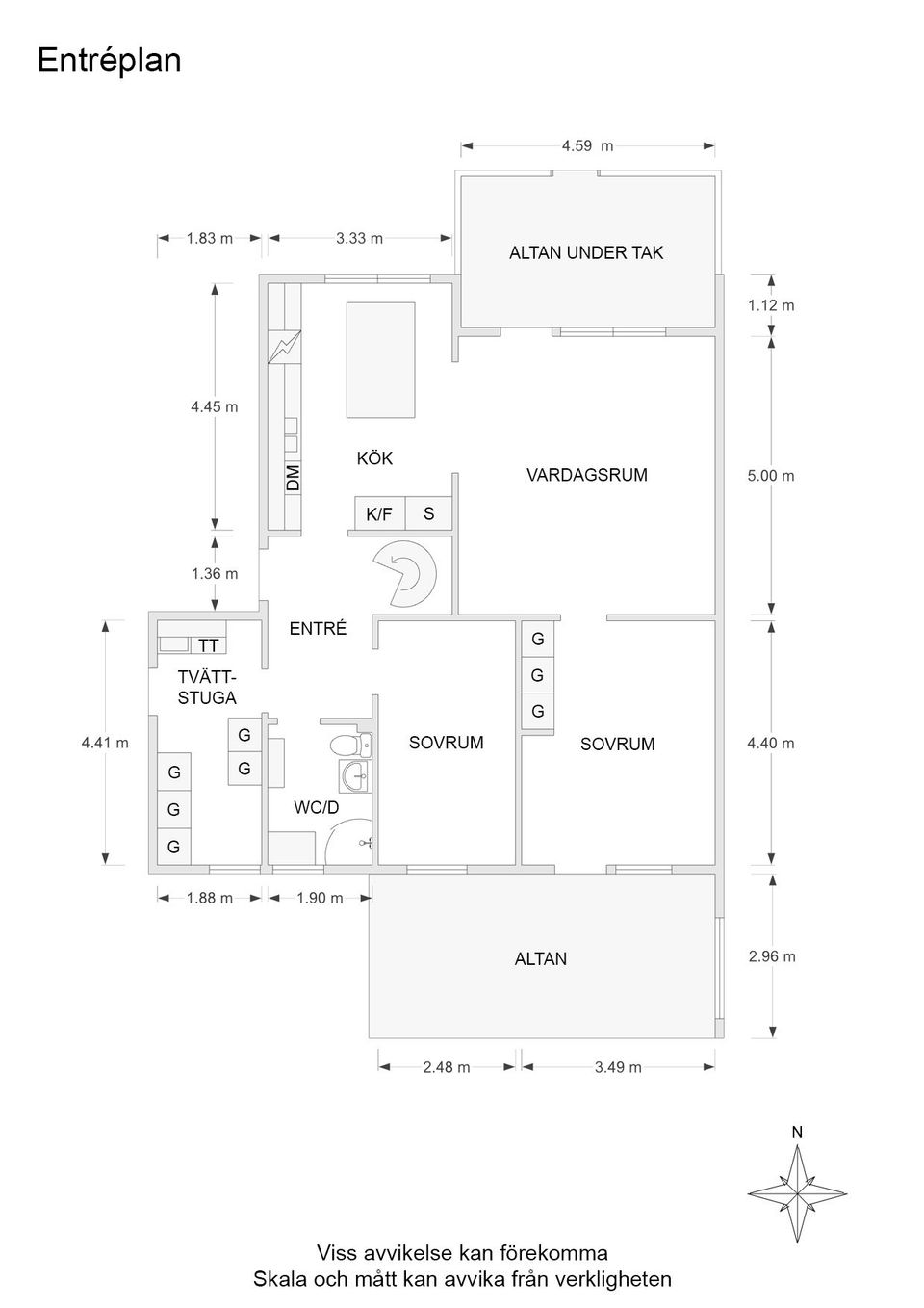 Villa, Radhus, Briljantvägen 59, Kode, Kungälv