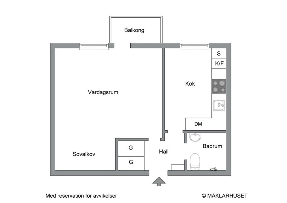 Bostadsrätt, Kyrkogatan 2, Centrala Sundbyberg, Sundbyberg