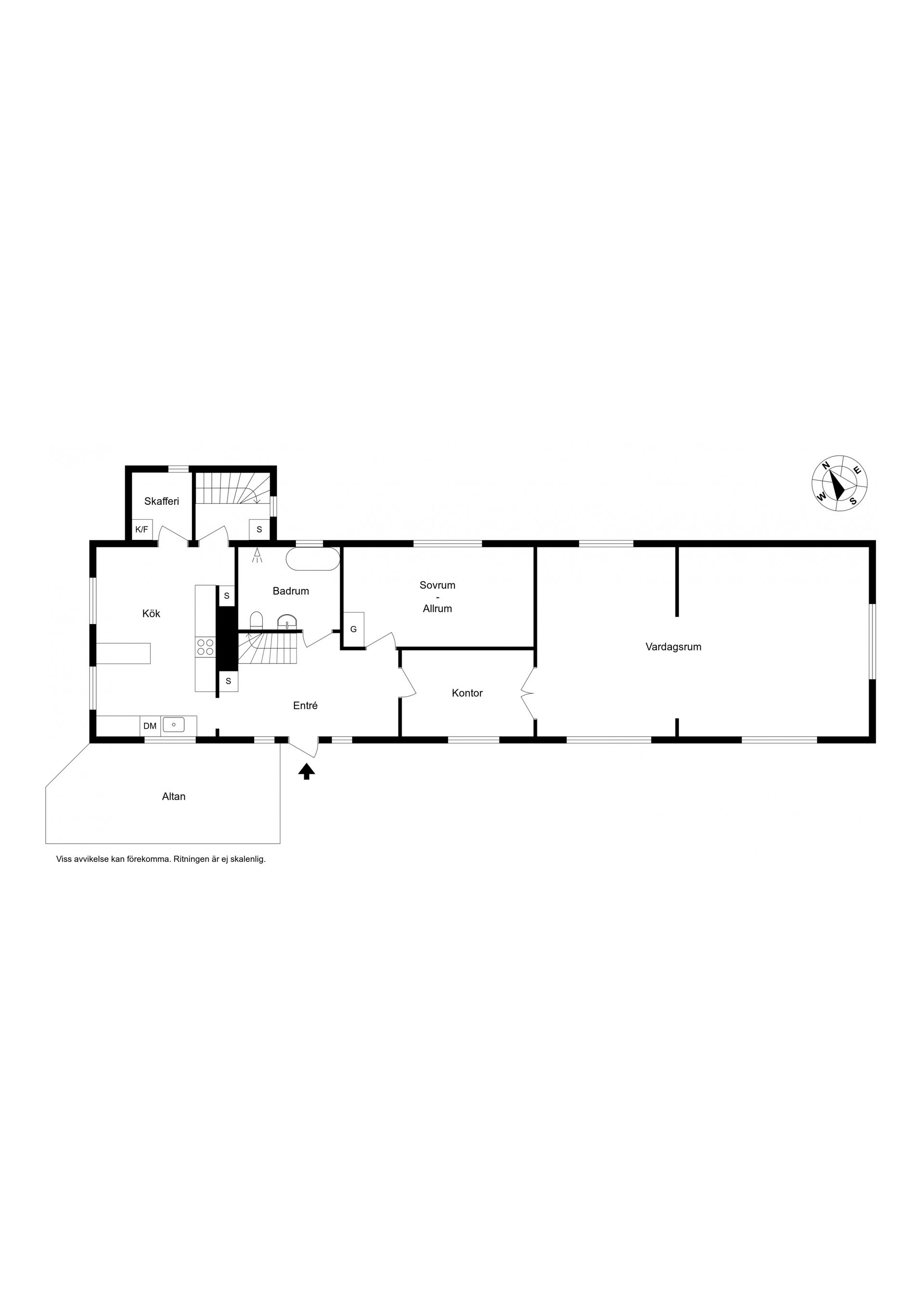 Villa, Korndal 1, Tvååker, Varberg