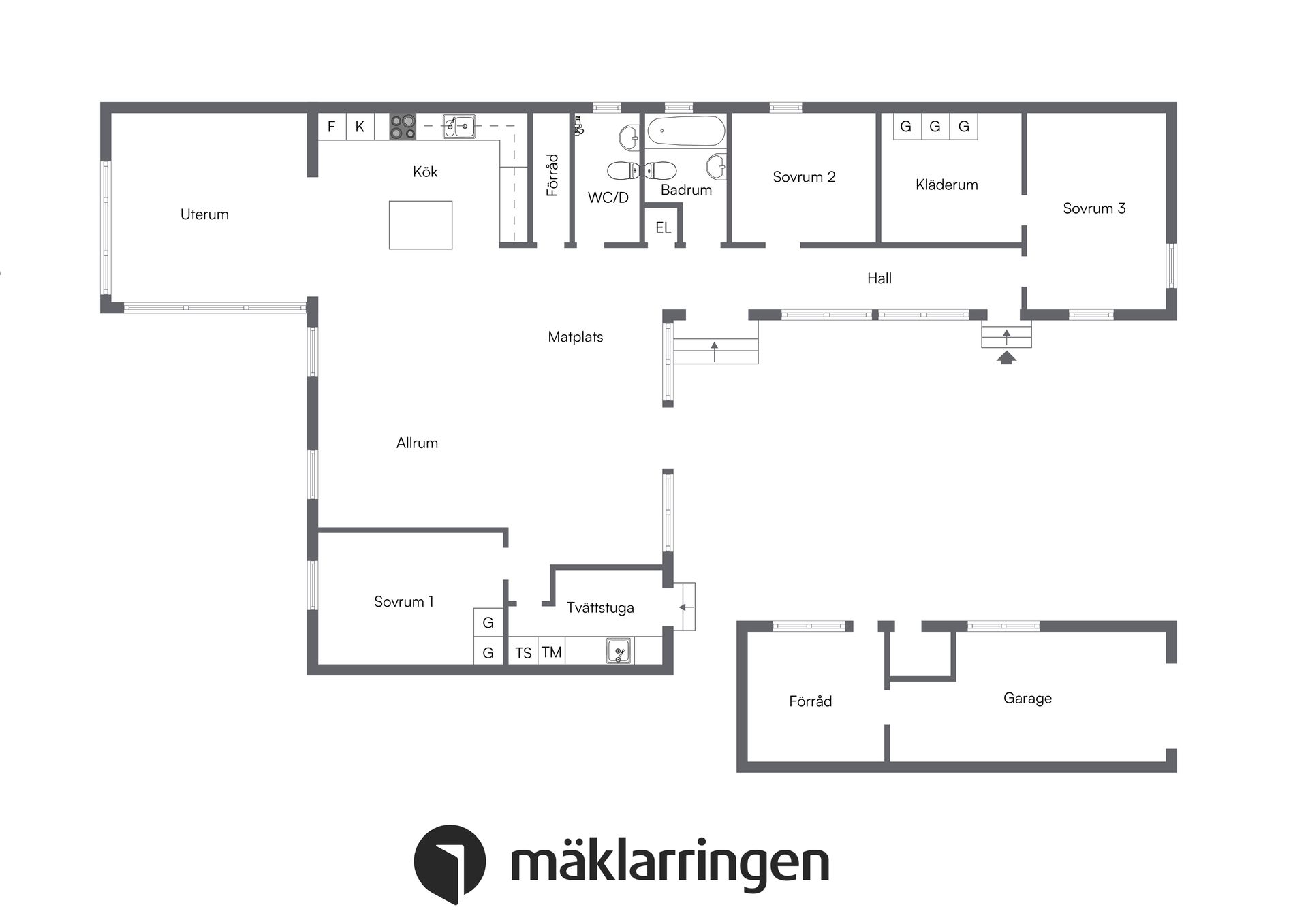 Villa, Båthamnsvägen 24, Ekerö