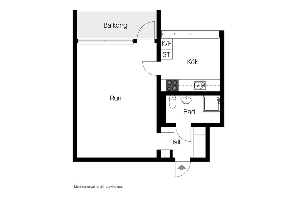 Bostadsrätt, Skjutbanegatan 5b, Haga, Västerås