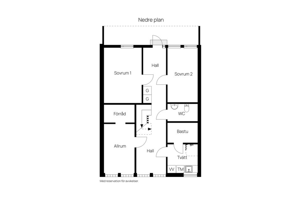 Radhus, Hemmansvägen 93, Bondsjöhöjden, Härnösand