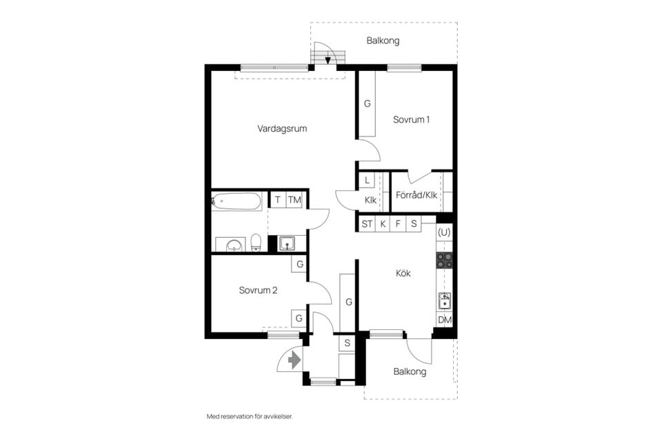 Bostadsrätt, Altfiolsvägen 4 D, Gottsunda, Uppsala