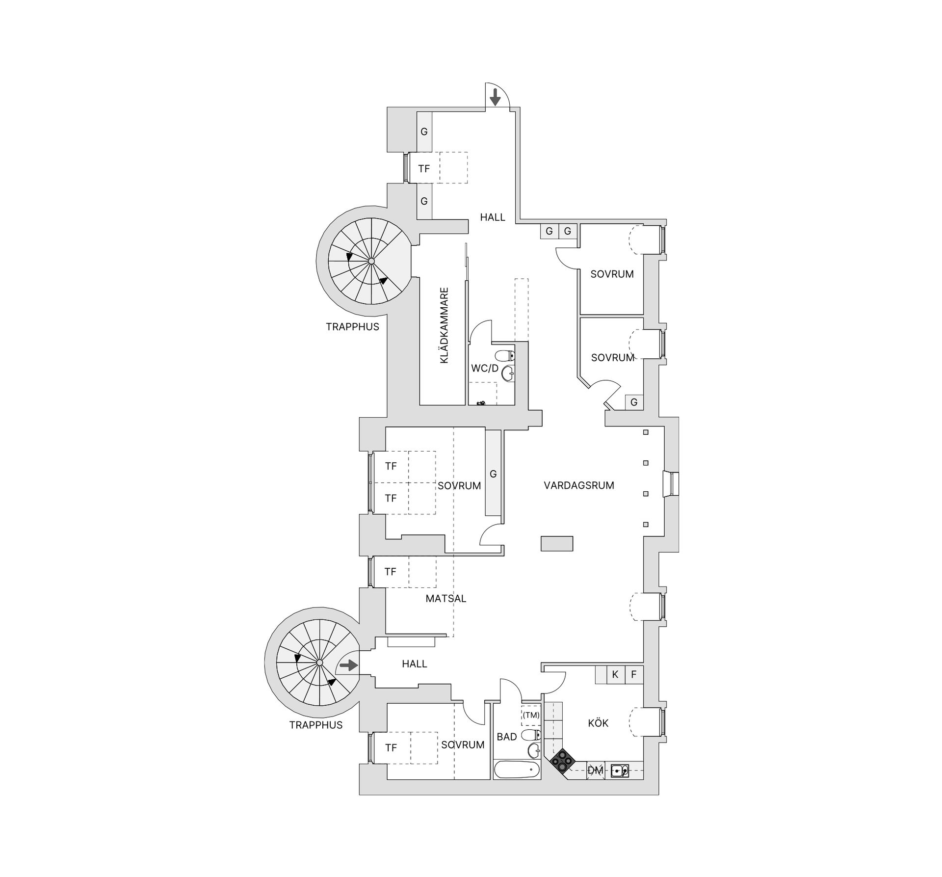 Bostadsrätt, Norrtäljegatan 9B, Fålhagen, Uppsala