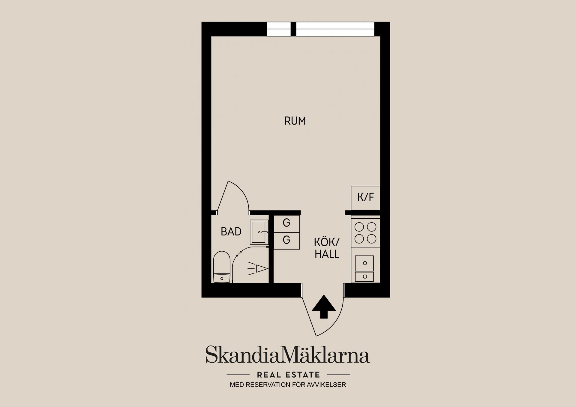 Bostadsrätt, Vaksalagatan 55, Fålhagen, Uppsala