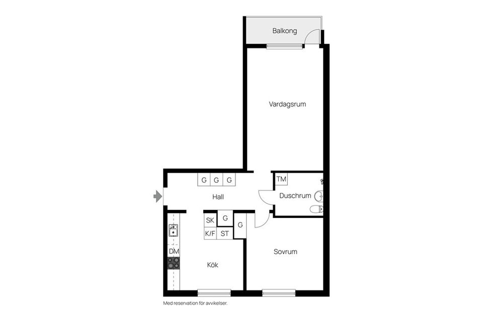 Bostadsrätt, Murbergsvägen 7, Murberget, Härnösand