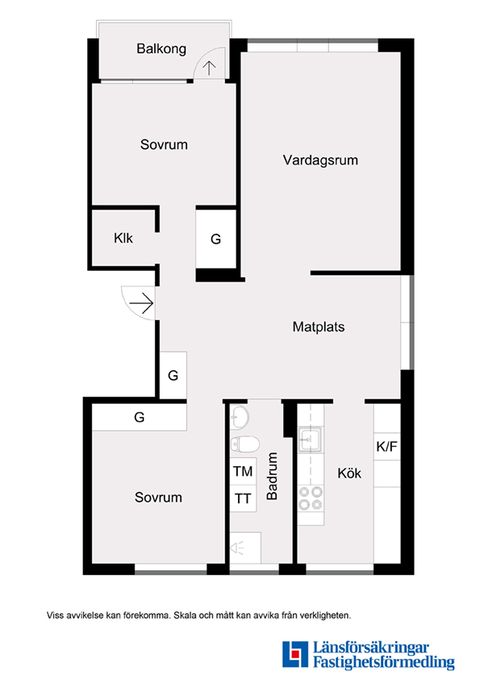 Bostadsrätt, Örngatan 3B, Vännäs