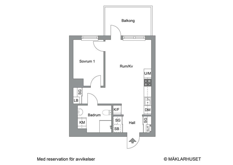 Bostadsrätt, Tappvägen 31f, Vån 5, Stockholm