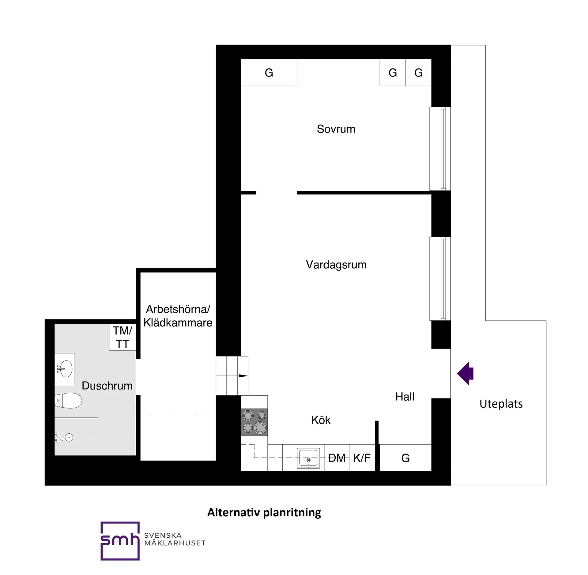 Bostadsrätt, Charlottenburgsvägen 34, Råsunda, Solna