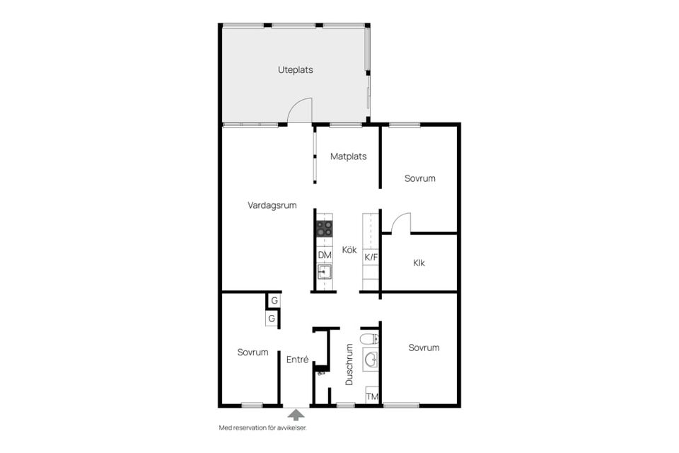 Radhus, Skolgatan 4E, Centrala Kvänum, Vara