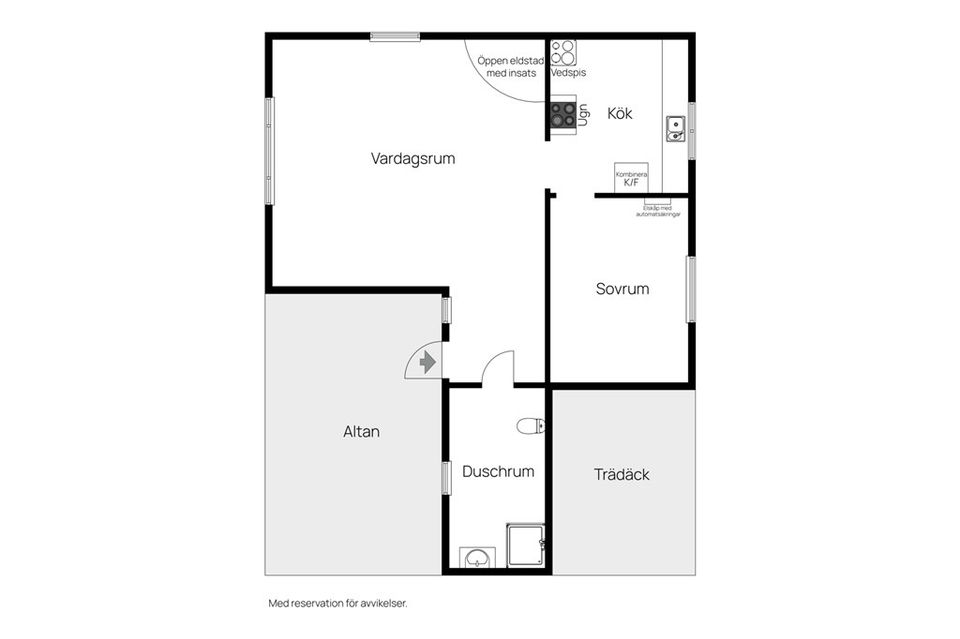 Fritidshus, Ytterfälle 167, Ytterfälle, Härnösand