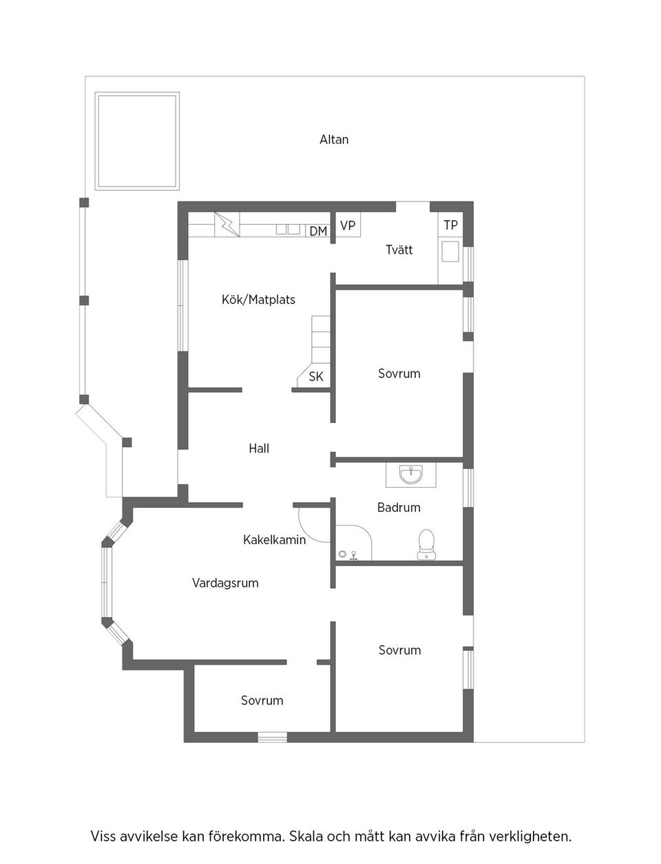 Villa, Skallbrovägen 6, Roslags Kulla, Österåker