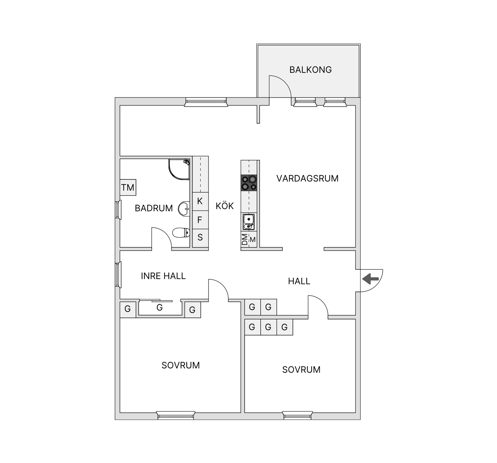 Bostadsrätt, Sjövägen 92, Brunflo, Östersund