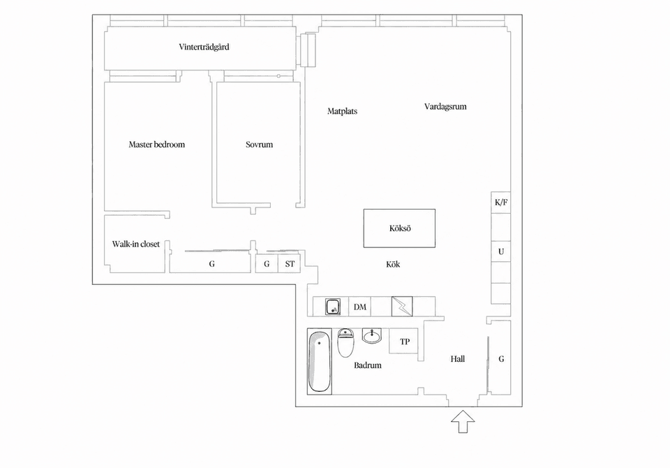 Bostadsrätt, Fridhemsgatan 53/Industrigatan 2A, Kungsholmen, Stockholm