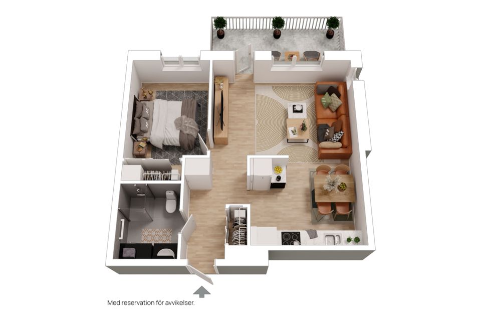 Bostadsrätt, Södra Grev Rosengatan 56 A, Öster/Skebäck, Örebro